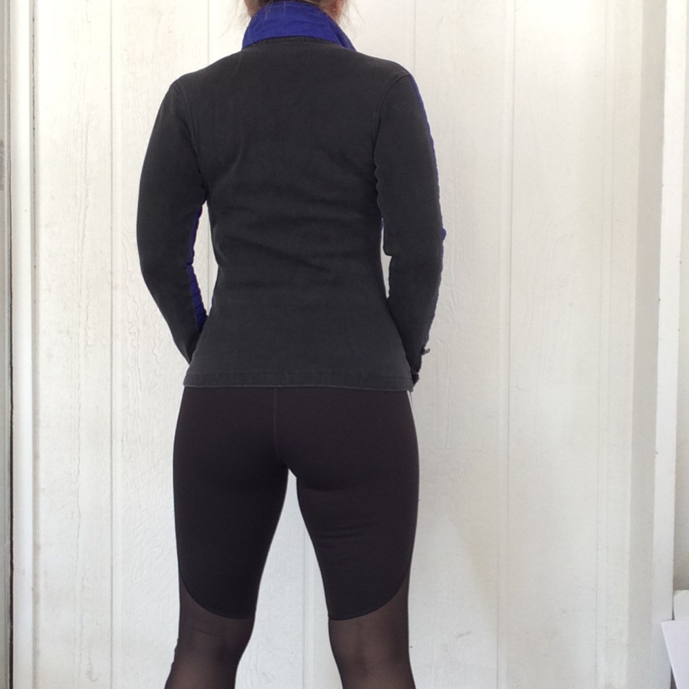 SPEEDO VINTAGE ELECTRIC BLUE ZIP UP JACKET SMALL - Picture 4 of 14